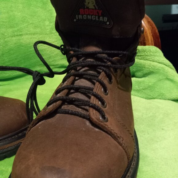 Rocky Ironclad Waterproof Work Boots Size 8.5 M 5702 main image 7